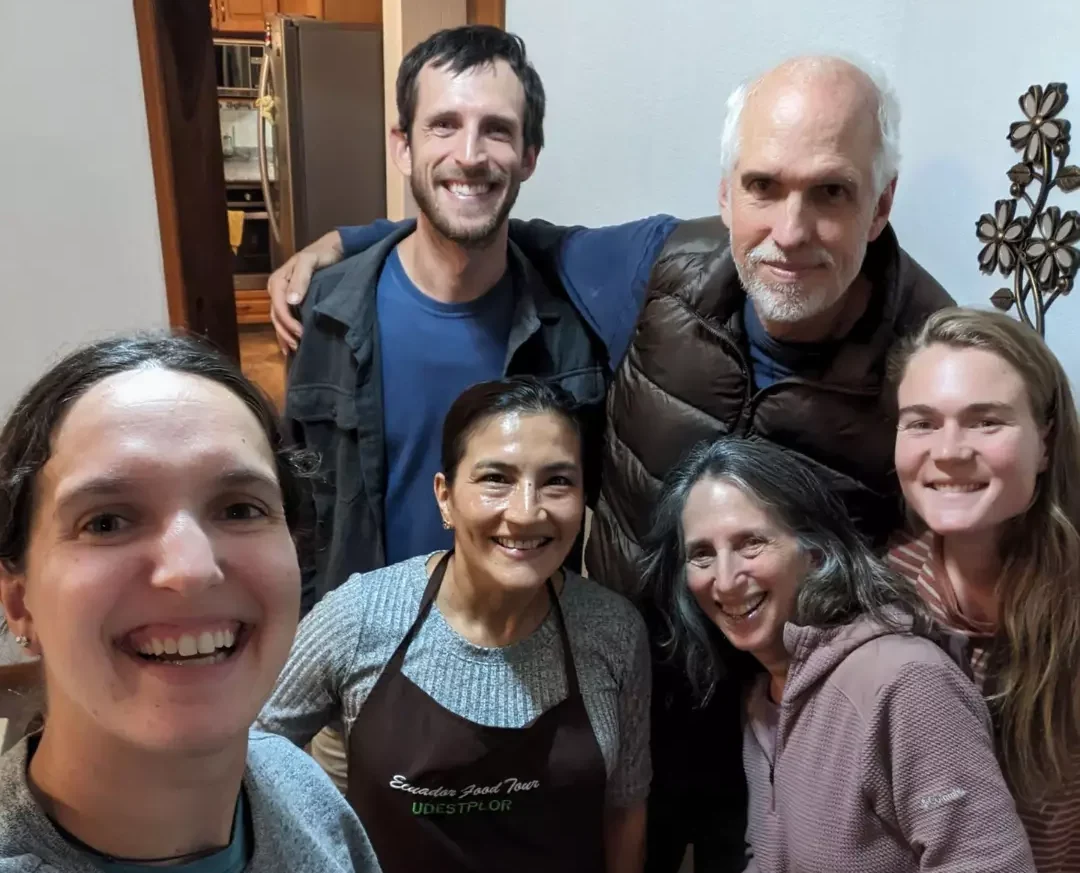 Family food tour in Ecuador